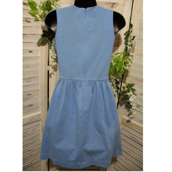 J. Crew Dresses J Crew Periwinkle Fit And Flare Skaters Dress 85